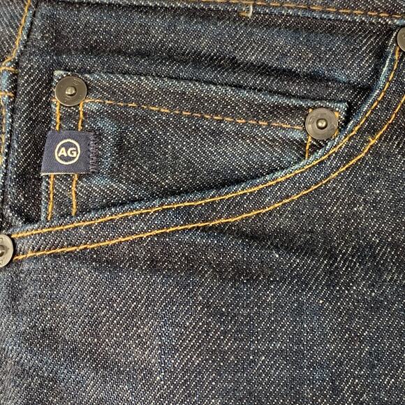 ADRIANO GOLDSCHMIED Size 30 Navy Contrast Stitch Cotton Slim Five Pockets Jeans - Picture 2 of 8